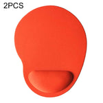 Tappetino per mouse con poggiapolsi in gel in tessuto da 2 pezzi, Cloth Gel, Foot shape, Foot shape Cloth Gel