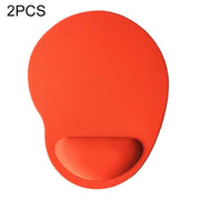 Tappetino per mouse con poggiapolsi in gel in tessuto da 2 pezzi, Cloth Gel, Foot shape, Foot shape Cloth Gel