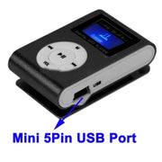 Lettore MP3 con slot Micro SD e schermo LCD 1,1"
