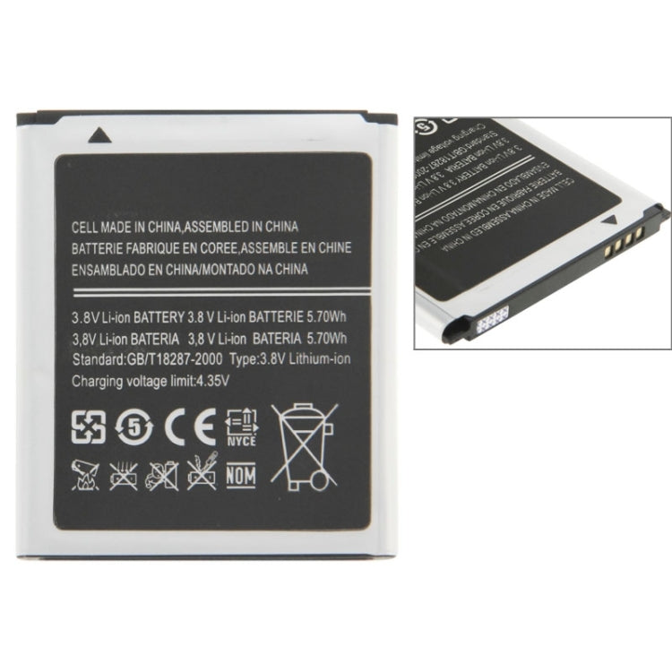 For Galaxy SIII mini / i8190 1500mAh Rechargeable Li-ion Battery, Neutral 1500mAh