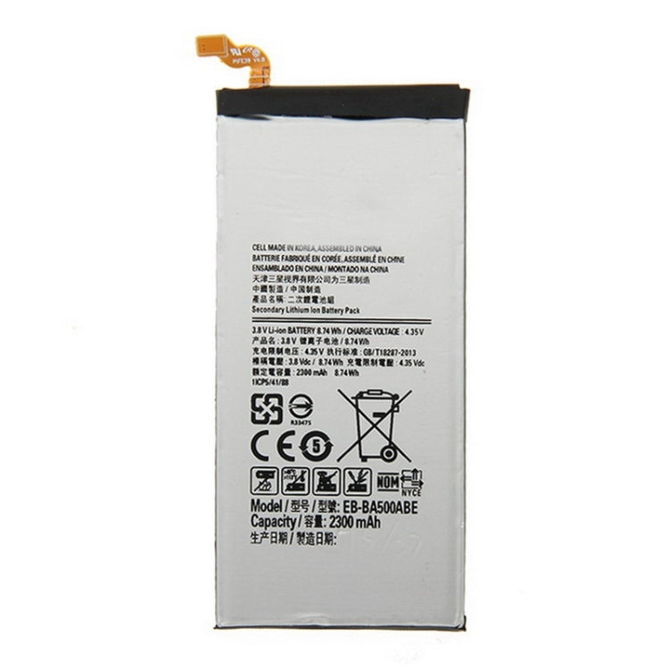 Per Galaxy A5 (2015) batteria ricaricabile agli ioni di litio da 2300 mAh, For Galaxy A5 / A500F