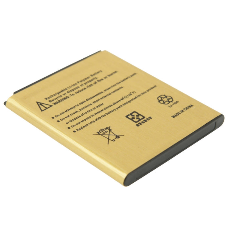 Batteria sostitutiva dorata ad alta capacità da 2450 mAh per Galaxy Express 2 / G3815 / G3818 / G3819 / G3812, Gold 2450mAh