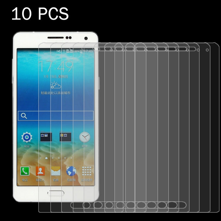 Pellicola vetro temperato per Galaxy A7 9H 0,26mm 10 pezzi