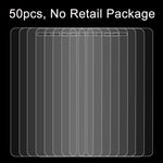 50 PZ per Huawei P9 0,26mm 9H Durezza superficiale 2.5D Pellicola in vetro temperato antideflagrante, senza confezione al dettaglio, 50pcs No Retail Package