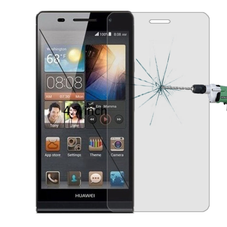 50 PZ per Huawei P9 0,26mm 9H Durezza superficiale 2.5D Pellicola in vetro temperato antideflagrante, senza confezione al dettaglio, 50pcs No Retail Package