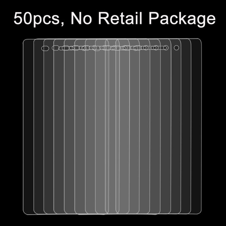 50 PZ per Huawei P8 Lite / P8 mini 0,26mm 9H Durezza superficiale 2.5D Pellicola in vetro temperato antideflagrante, senza confezione al dettaglio, 50pcs No Retail Package