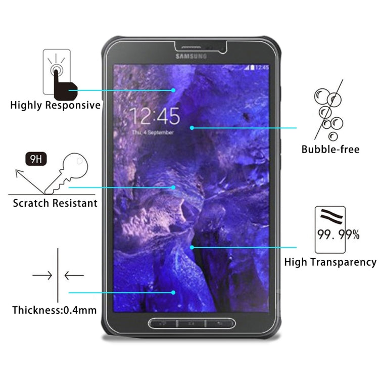 Pellicola vetro temperato 9H per Galaxy Tab Active T360