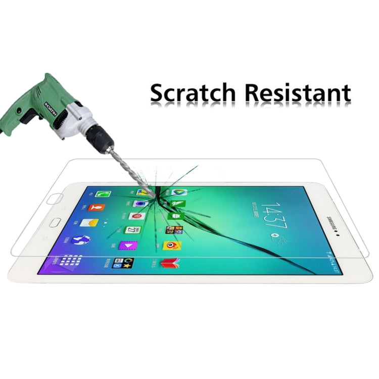 Pellicola in vetro temperato antideflagrante con durezza superficiale 0,4 mm 9H per Galaxy Tab S2 9.7 / T810 / T815, For T810