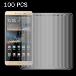 100 PZ per Huawei P8 0,26mm 9H Durezza superficiale 2.5D Pellicola per schermo in vetro temperato antideflagrante, 100pcs