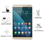 100 PZ per Huawei MediaPad X2 0,4 mm 9H+ Durezza superficiale 2,5D Pellicola in vetro temperato antideflagrante, For MediaPad X2