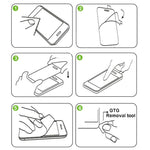 LOPURS 0.4mm 9H+ Durezza superficiale 2.5D Pellicola in vetro temperato antideflagrante per Huawei MediaPad T1 8.0