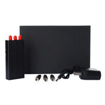 808KC Nero, mini protettore di segnale portatile per telefono cellulare GSM/CDMA/DCS/PHS/GPS (Copertura: 0,5~15 m), JAX-110B
