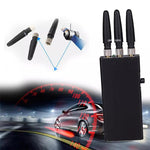 808KC Nero, mini protettore di segnale portatile per telefono cellulare GSM/CDMA/DCS/PHS/GPS (Copertura: 0,5~15 m), JAX-110B