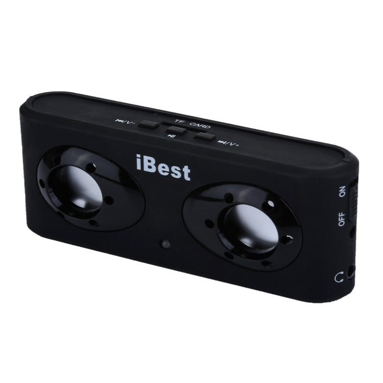 iBest Altoparlante stereo portatile ricaricabile