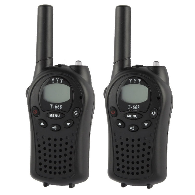 Set walkie-talkie T-668 400-470 MHz da 1,0 pollici LCD 8/20/22 canali