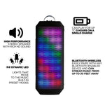Altoparlante Bluetooth YM-339 con luci LED e slot TF