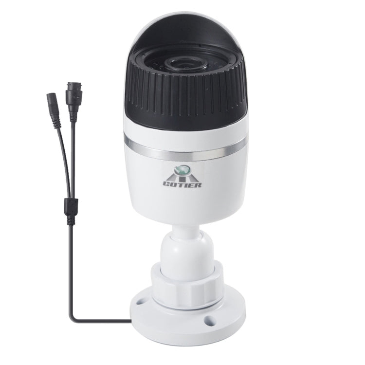 Telecamera IP H.264 cablata a infrarossi impermeabile/antivandalo, obiettivo fisso da 1/3 pollici 4 mm 1,3 megapixel, rilevamento del movimento/maschera per la privacy e visione notturna IR da 30 m, supporto HD 720P (1280 x 720), IPc-631 /T13