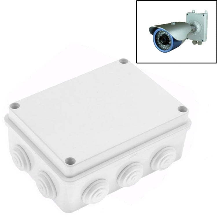 Scatola alimentazione impermeabile per telecamere 15x11x7 cm