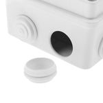 Scatola alimentazione impermeabile per telecamere 15x11x7 cm