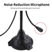 Fotocamera per PC/Webcam USB 2.0 senza driver da 5 megapixel con microfono e 4 luci LED, lunghezza cavo: 1,1 m
