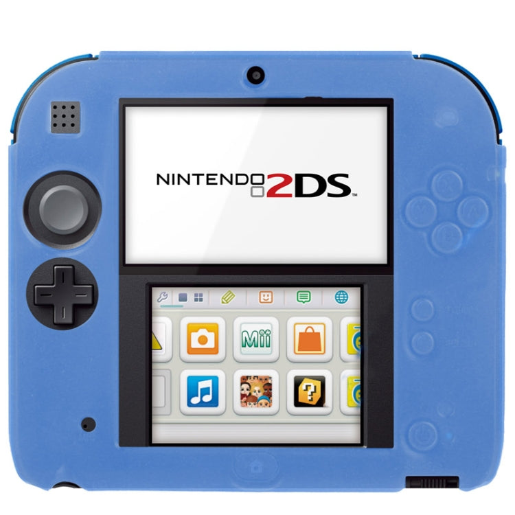 Custodia in silicone ultra sottile di colore puro per Nintendo 2DS