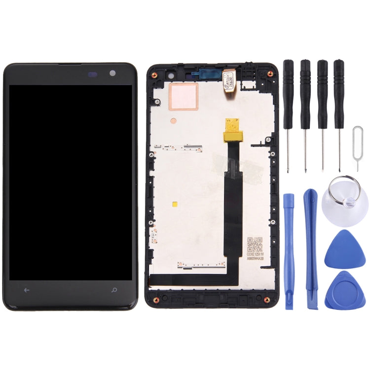 LCD Display + Touch Panel with Frame for Nokia Lumia 625, For Nokia Lumia 625