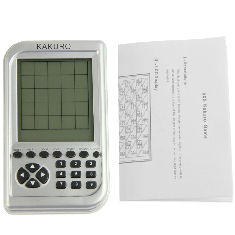 Macchina quadrata a grande schermo per il gioco elettronico Kakuro 5 x 5, Nine Palaces Sudoku Game Machine