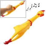Giocattolo gallina urlante 40 cm antistress