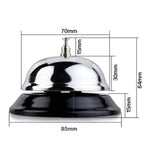 Campanello in acciaio inossidabile per chiamata di servizio alberghiero/bar/cucina, QJ125