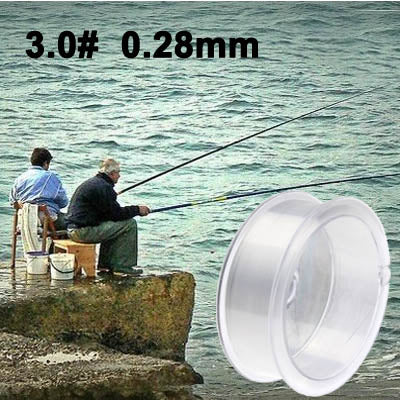 100 m extra forte 3,0# 0,28 mm 7,2 kg Dedicato alla pesca fluviale Falcon Fishing Line, 3.0#