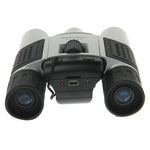 Binocolo per fotocamera digitale 10×25 mm 5 in 1 (fotocamera binoculare + videocamera + fotocamera digitale + videocamera per PC + lettore di schede TF), campo visivo: 101 m/1000 m, dimensioni: 135 × 100 × 24 mm, 10X25
