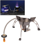 Fornello da campeggio portatile con bruciatore a gas per picnic all'aperto, BRS-11