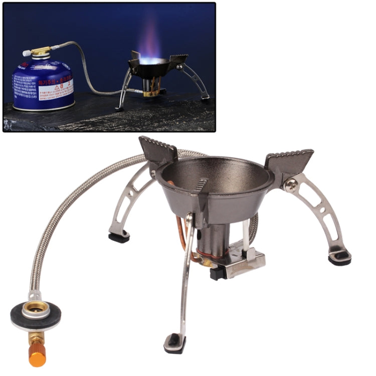 Fornello da campeggio portatile con bruciatore a gas per picnic all'aperto, BRS-11
