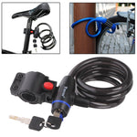 Set di lucchetti per bicicletta di sicurezza con cavo in rame, With Bicycle Lock  Key