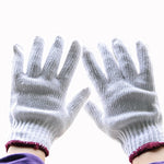 Guanti da lavoro/Guanti in cotone resistenti all'usura, 1 Pair