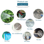 Testa della pistola ad acqua in rame con ugello per tubo dell'acqua ad alta pressione KANEED per il lavaggio dell'auto domestica, UK Stock Water Hose, US Stock Water Hose, Water Hose