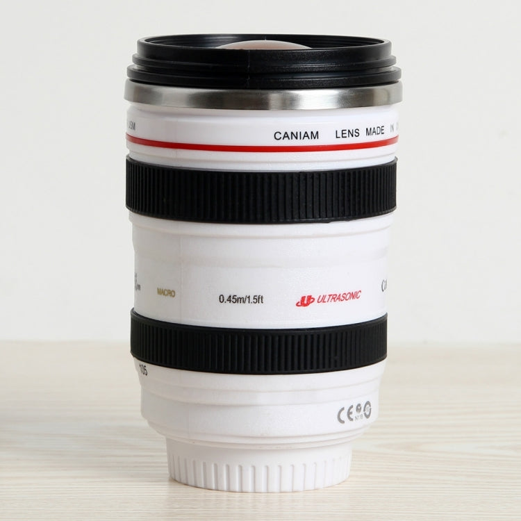 Tazza con obiettivo per fotocamera da 400 ml Tazza con filtro Caniam EF 24-105 mm F4 per caffè, latte e acqua come regalo, 400ML, Camera Lens Cup