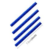 OQSPORT 12 pezzi Riflettore per raggio ruota per bicicletta Supporto riflettente Clip per tubo Striscia luminosa