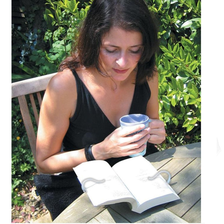 Porta libri da lettura Gimble a mani libere per uso domestico/in viaggio (consegna colore casuale), Hands Free Book Holder