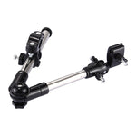 Supporto per staffa per ombrello da ciclismo universale pieghevole regolabile in acciaio inossidabile Supporto per montaggio ad angolo regolabile per bici da moto