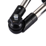 Supporto per staffa per ombrello da ciclismo universale pieghevole regolabile in acciaio inossidabile Supporto per montaggio ad angolo regolabile per bici da moto