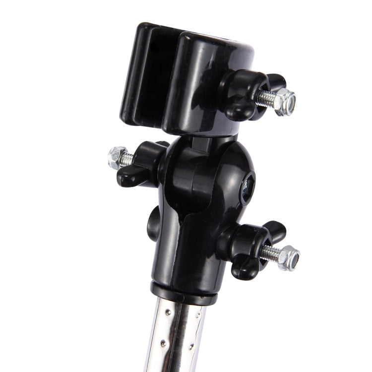 Supporto per staffa per ombrello da ciclismo universale pieghevole regolabile in acciaio inossidabile Supporto per montaggio ad angolo regolabile per bici da moto