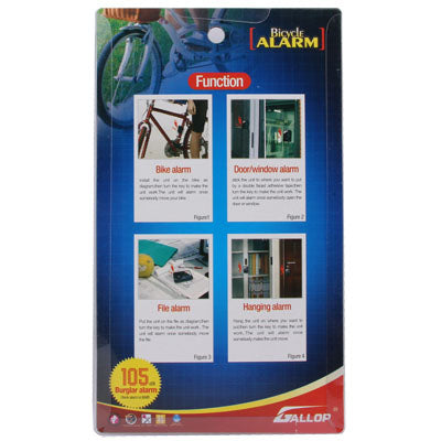 Allarme bicicletta 105dB JX-612, JX-612