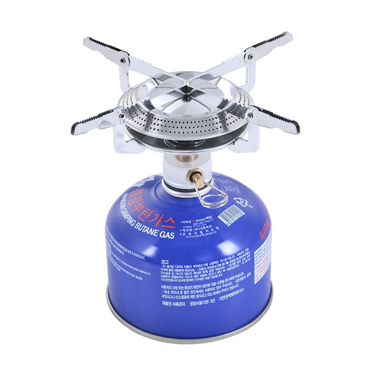 Fornello a gas da campeggio con bruciatore a gas da picnic all'aperto versato portatile, Portable Spilt