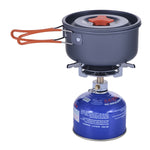Fornello a gas da campeggio con bruciatore a gas da picnic all'aperto versato portatile, Portable Spilt
