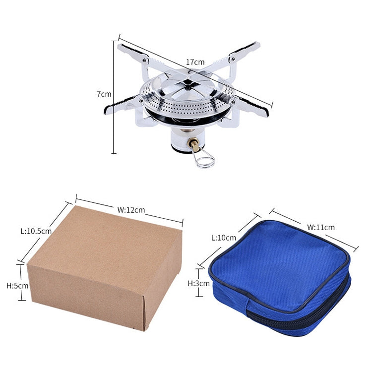 Fornello a gas da campeggio con bruciatore a gas da picnic all'aperto versato portatile, Portable Spilt