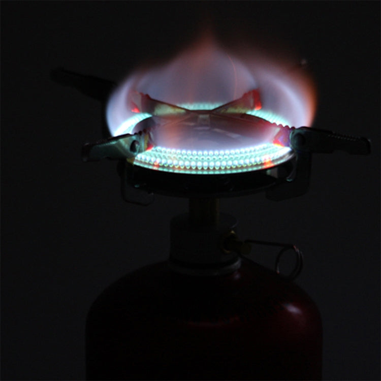 Fornello a gas da campeggio con bruciatore a gas da picnic all'aperto versato portatile, Portable Spilt