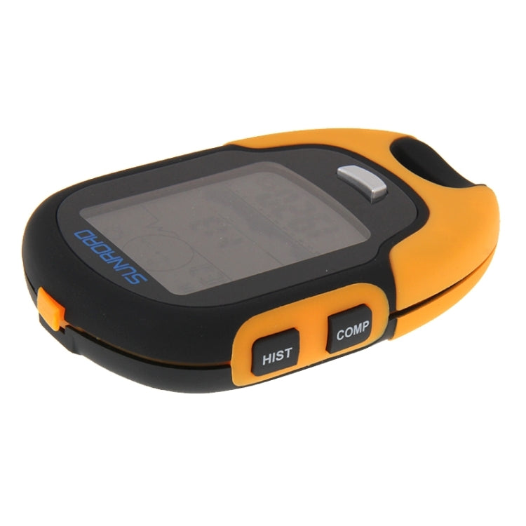 Altimetro digitale LCD multifunzione SUNROAD con bussola, barometro, termometro, igrometro, previsioni del tempo, torcia a LED e orologio, Multifunction