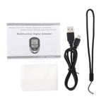 Altimetro digitale LCD multifunzione SUNROAD con bussola, barometro, termometro, igrometro, previsioni del tempo, torcia a LED e orologio, Multifunction