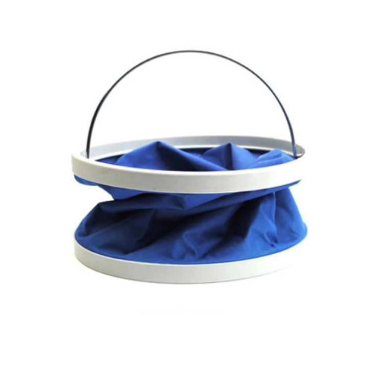 Secchio pieghevole multifunzionale da 9 litri per lavaggio auto/pesca/stoccaggio, consegna colore casuale, Foldable Bucket